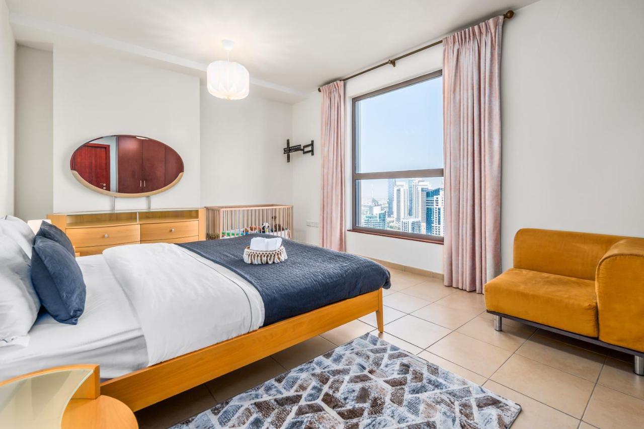 Lovely 2-Bed Condo In Jbr - 5 Mins From Beach - Palm View! Dubai Dış mekan fotoğraf