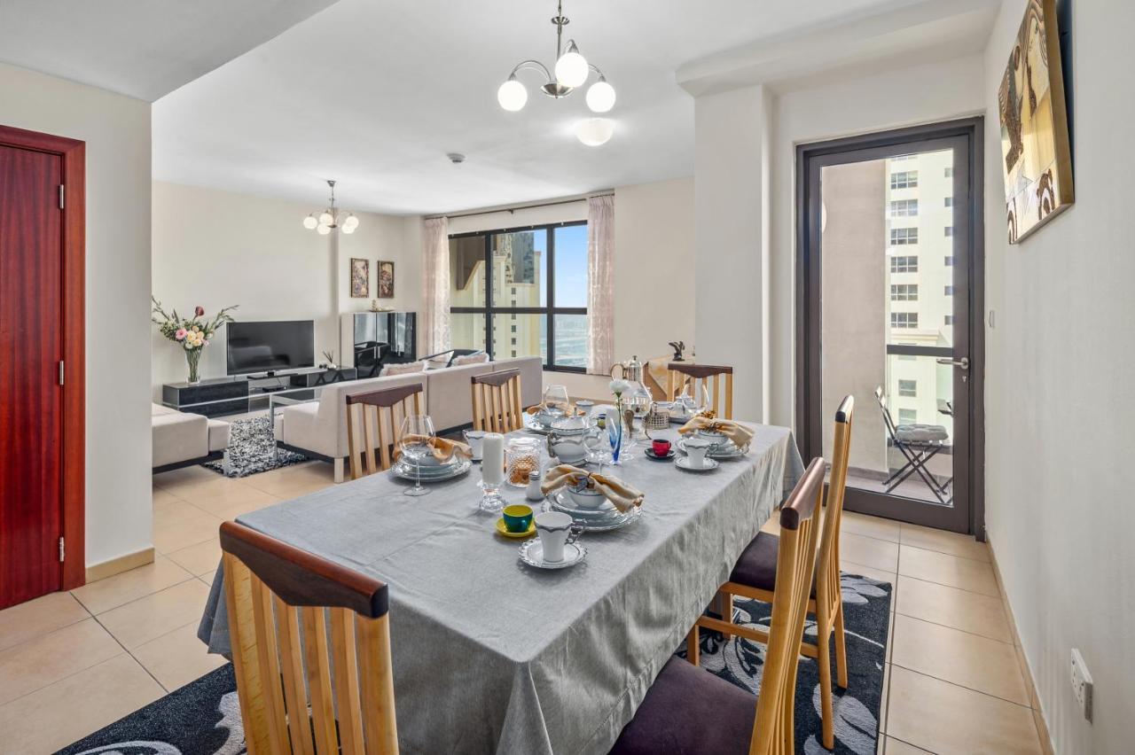 Lovely 2-Bed Condo In Jbr - 5 Mins From Beach - Palm View! Dubai Dış mekan fotoğraf